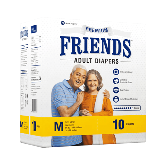 Підгузники-труси для дорослих Friends Premium M, 10 шт/пак